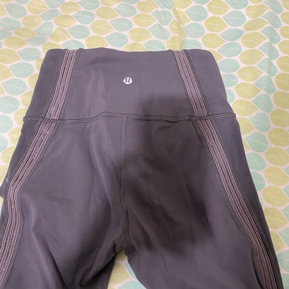 Lululemon grey full-size leggings. - Picture 2 of 3